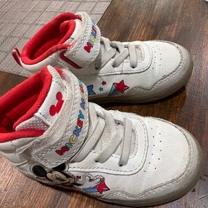 Kids Shoes - White and Red